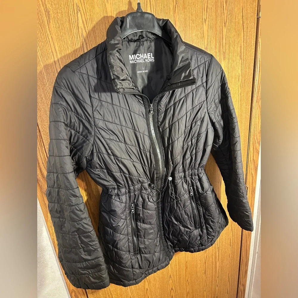 Michael Kors Quilted Puffer Coat - Picture 2 of 7